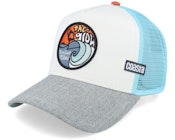 The Glow Off White/Heather Grey Trucker