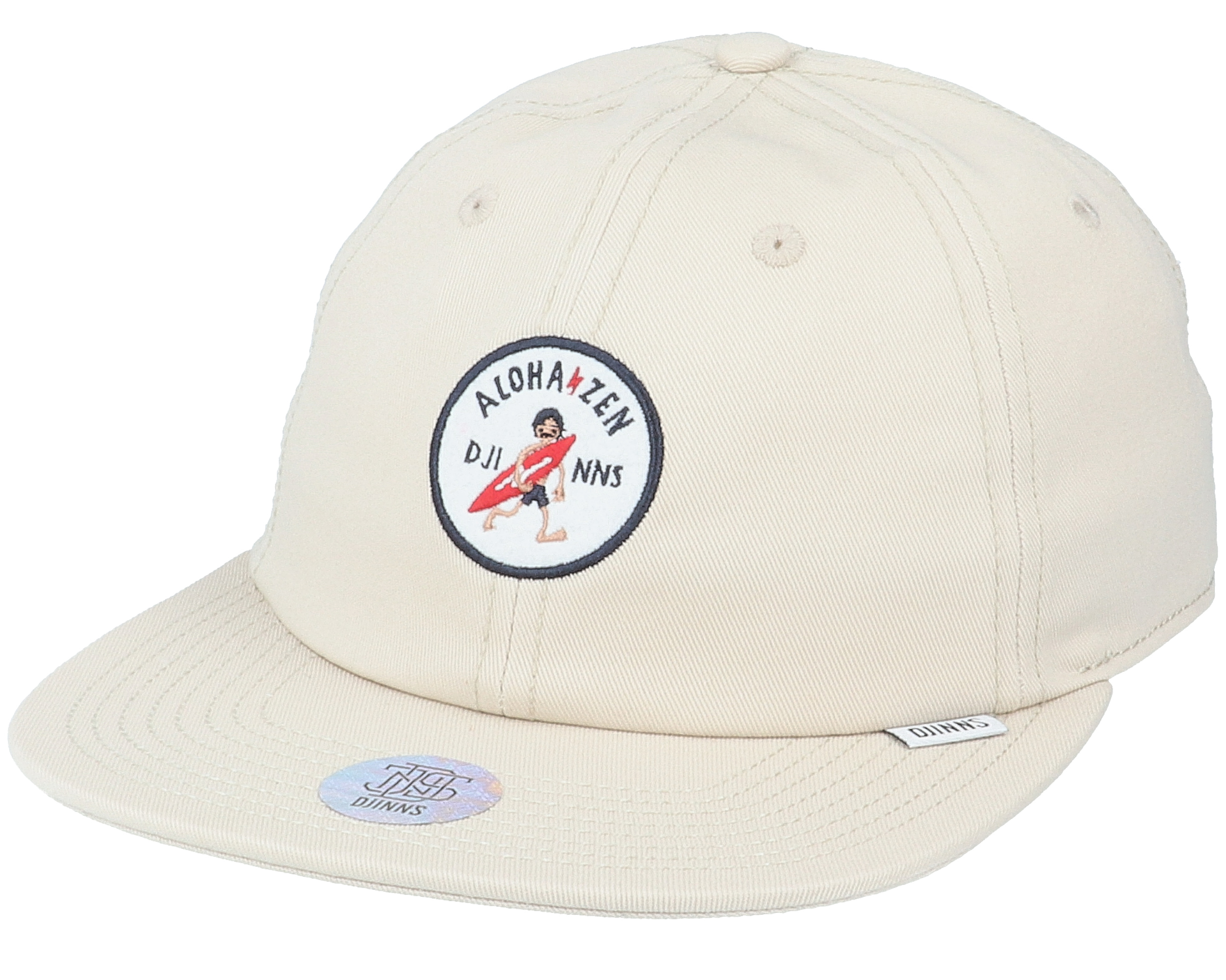 6P Sb Deconstructed Aloha Zen Sand Strapback - Djinns