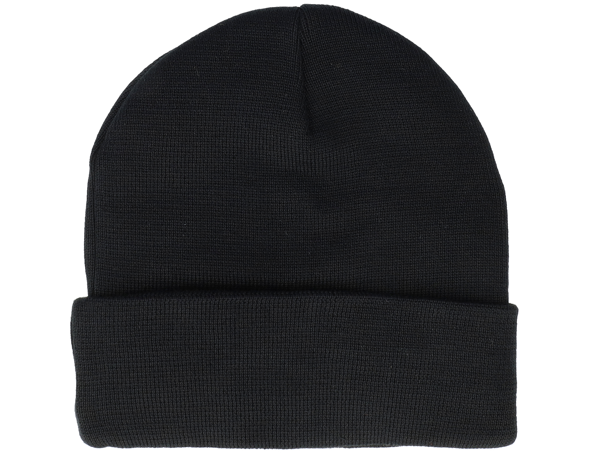 Basic Beanie Recycled Yarn Black Cuff - Djinns 无檐小便帽