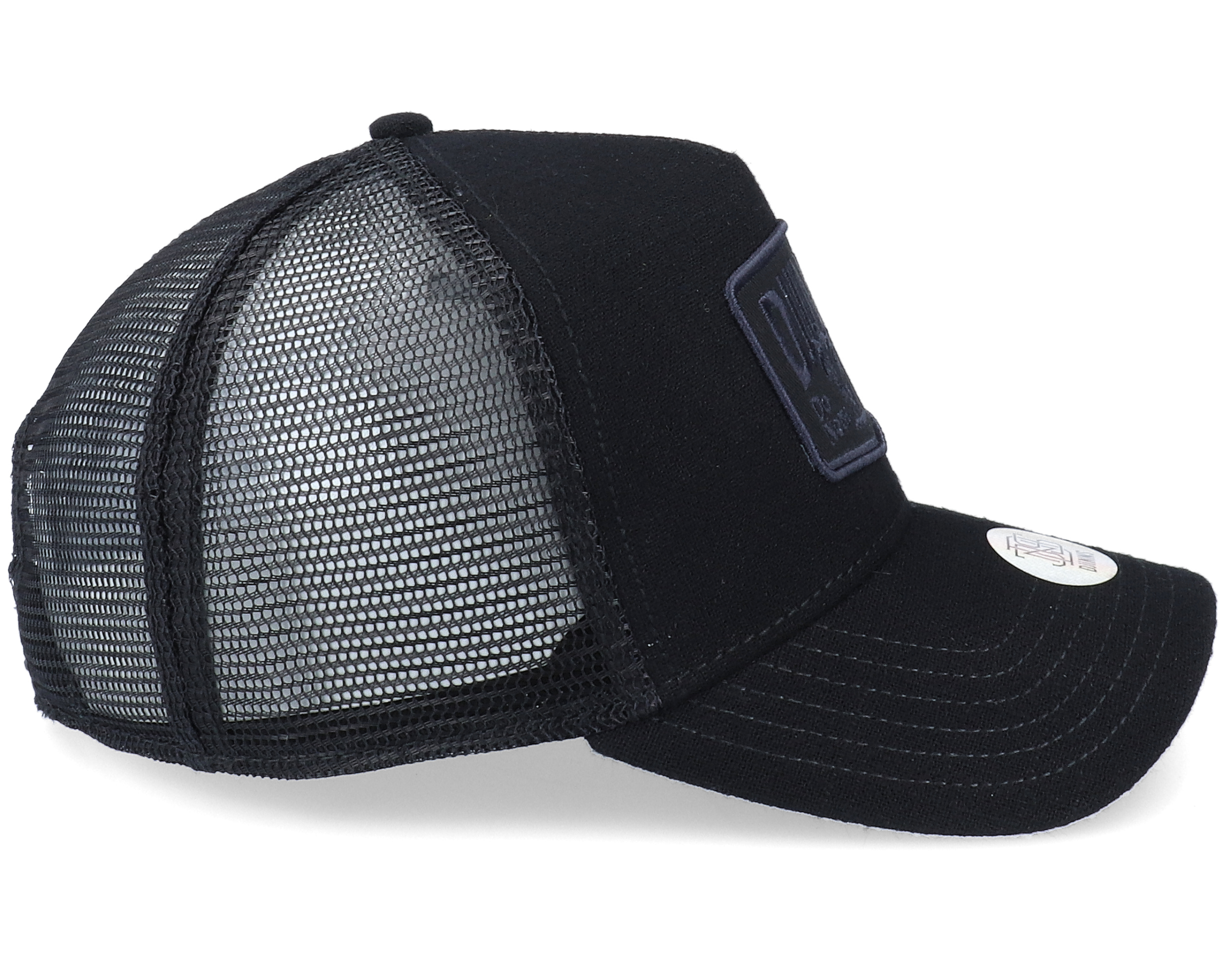 Trucker Hft Hippy Canvas Black | Hatstoreworld.com
