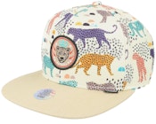 6p Gepard Linen Khaki Snapback