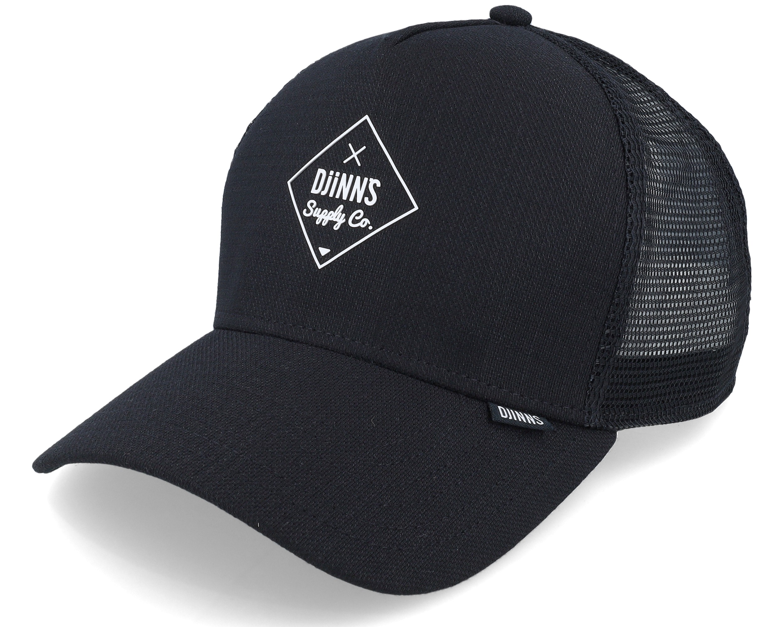 Cottoncheck Black Trucker - Djinns