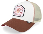 Hft Cap Ramen White A-Frame Trucker