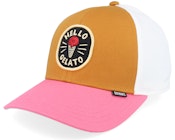 Kids Basic Cap Food Gelato Brown/Rose Adjustable