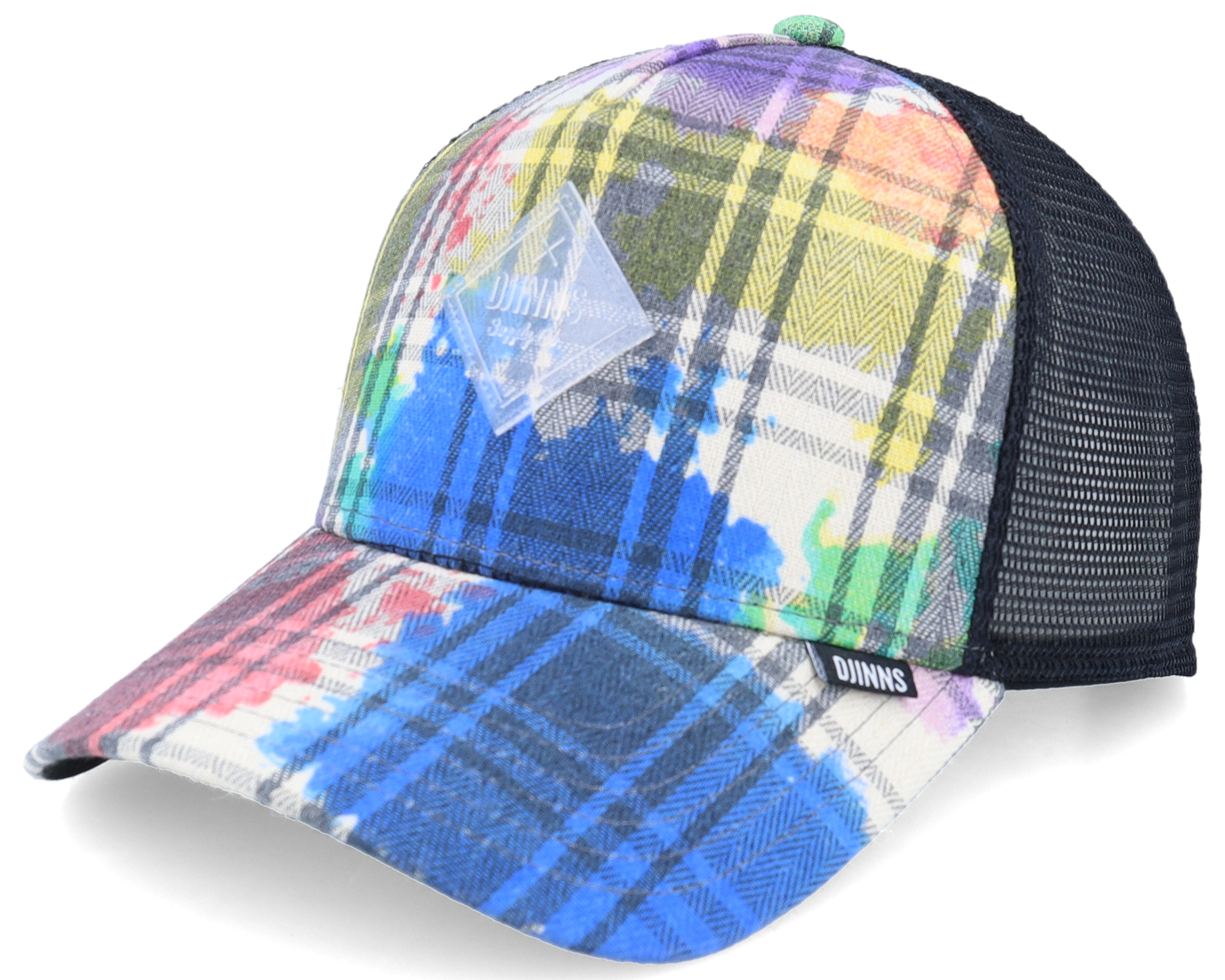 Hft Cap Dirty Check Multi A-Frame TruckerHatstore.pt
