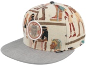 Tutanch Linen/Grey Snapback