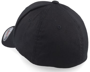 Flexfit cap Combed Wooly - Flexfit Black