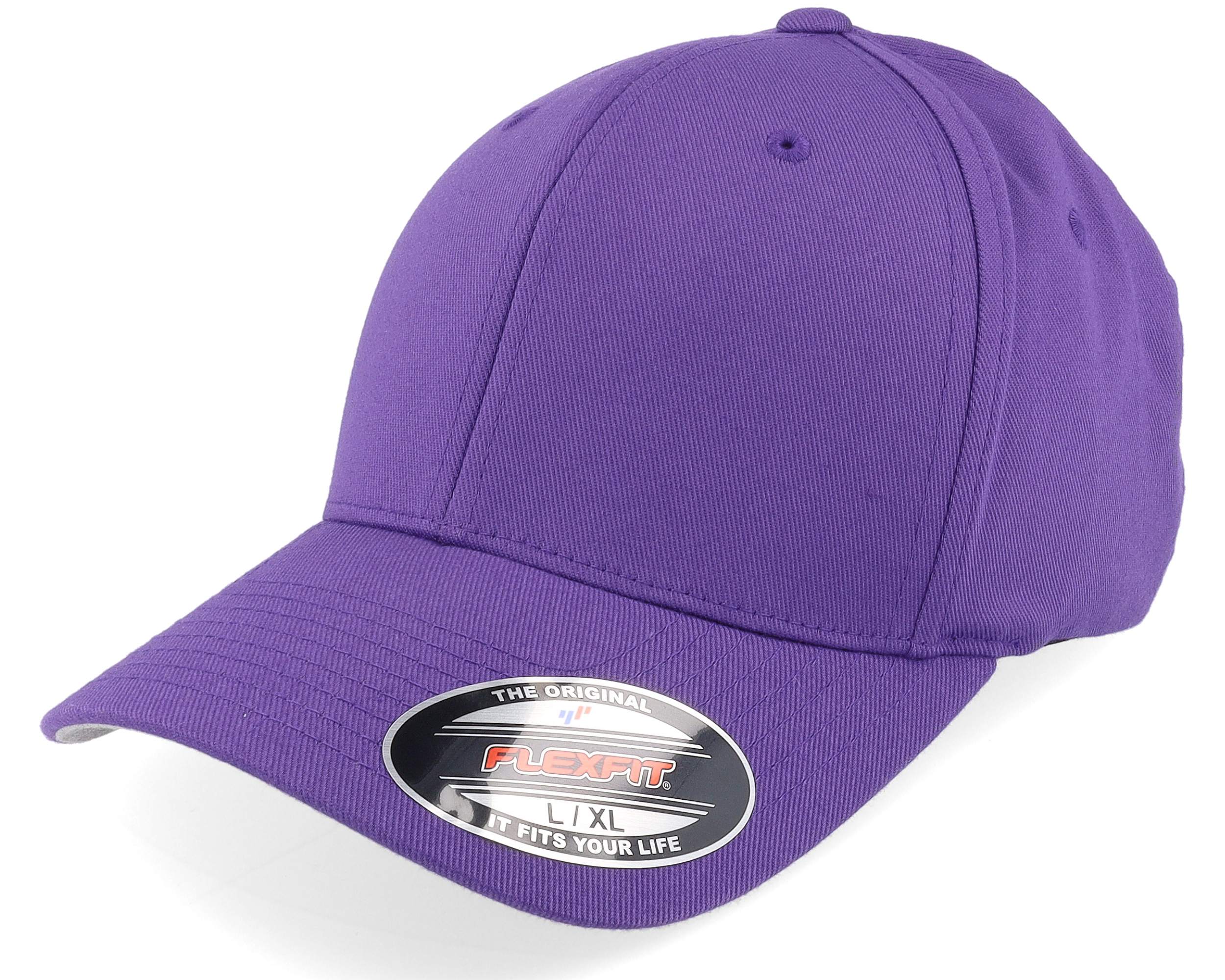 Combed Wooly - Flexfit Purple cap Flexfit