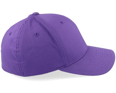 Purple Flexfit Wooly Combed cap - Flexfit