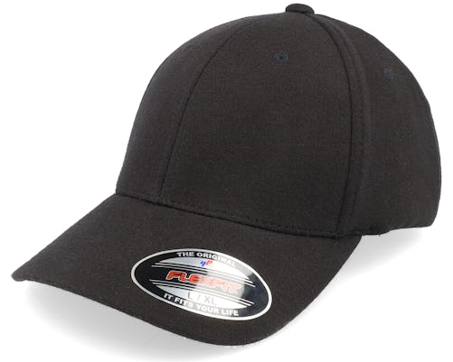 Double Flexfit Black cap Jersey - Flexfit