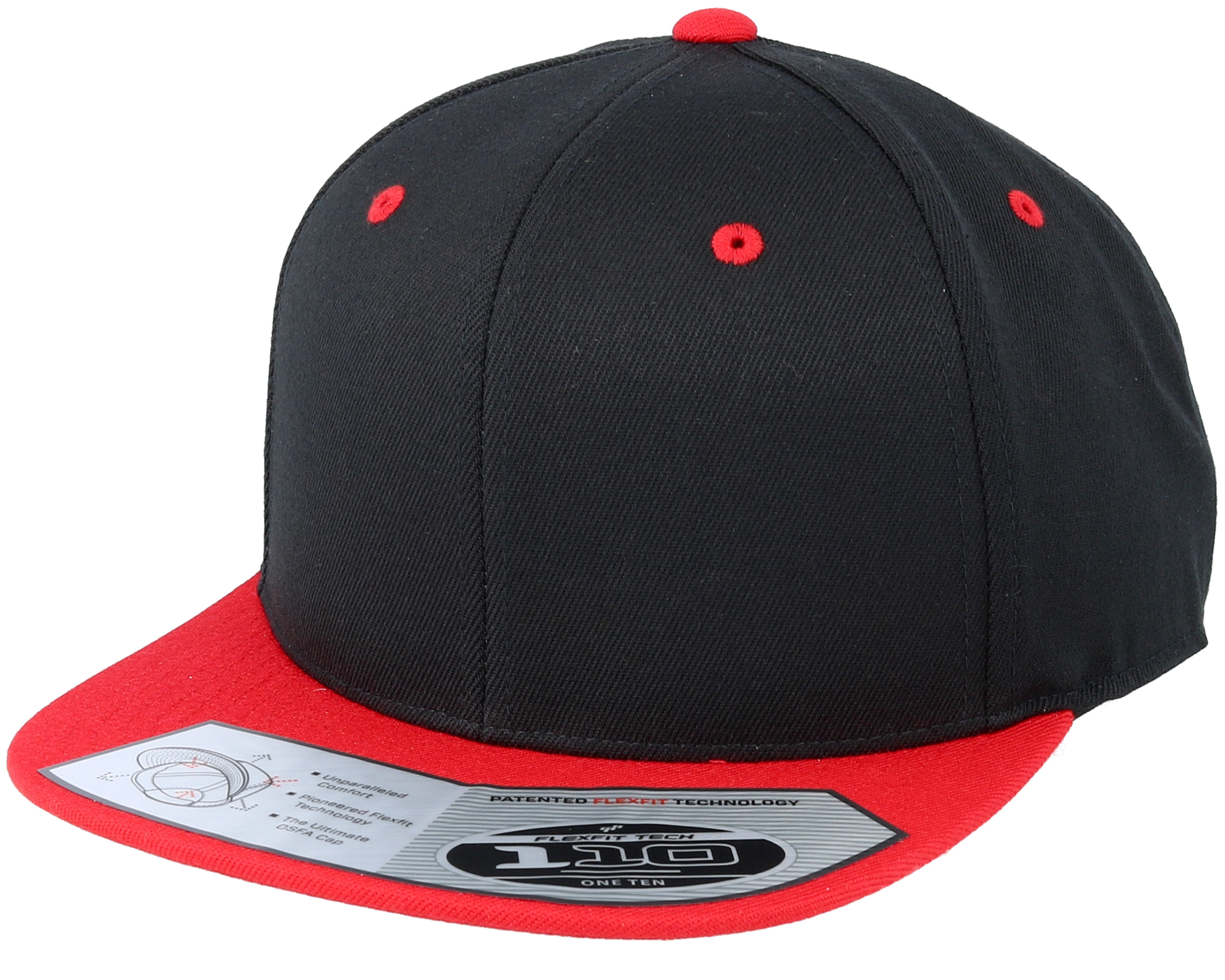 Lux Black/Red 110 Snapback