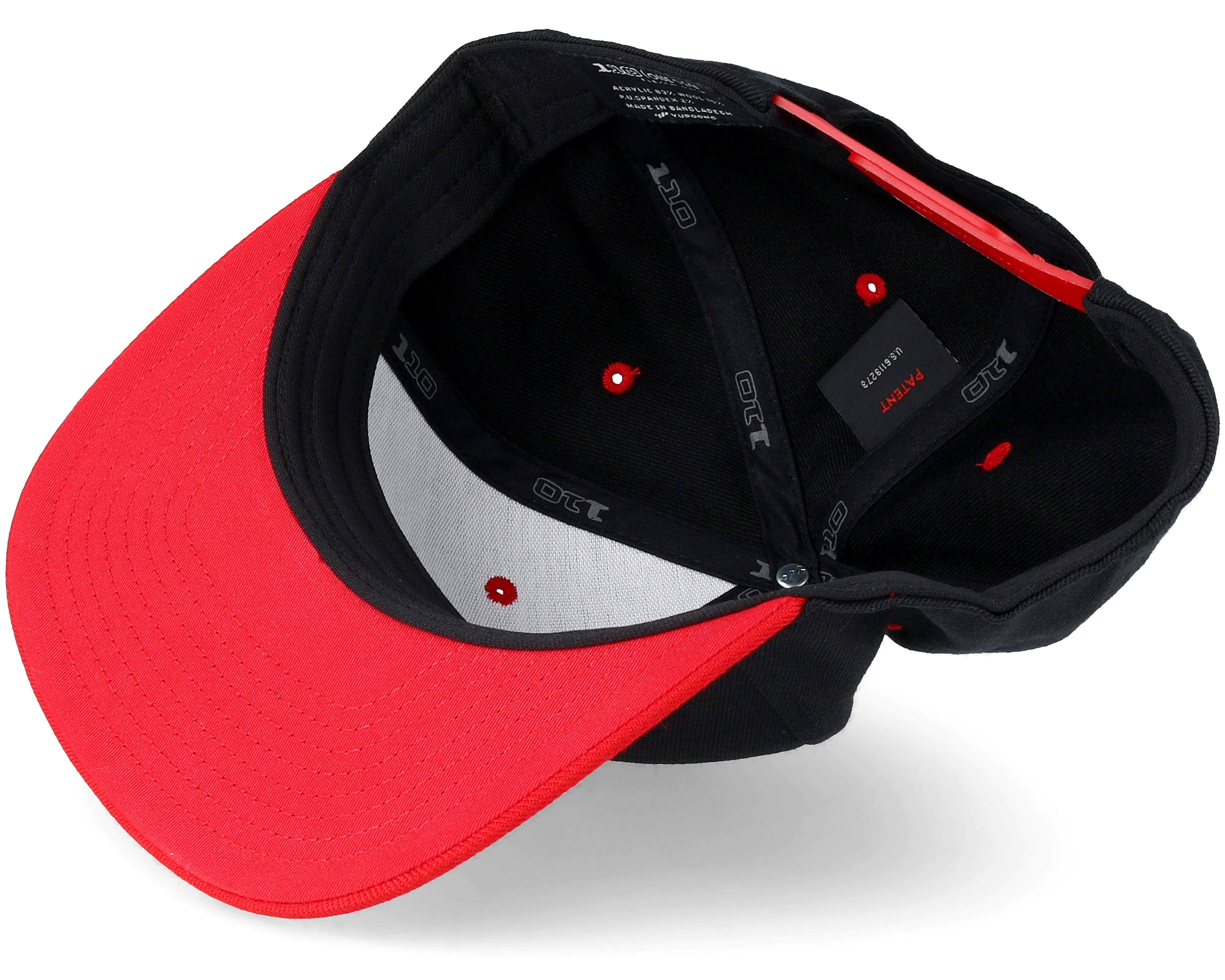 Lux Black/Red 110 Snapback