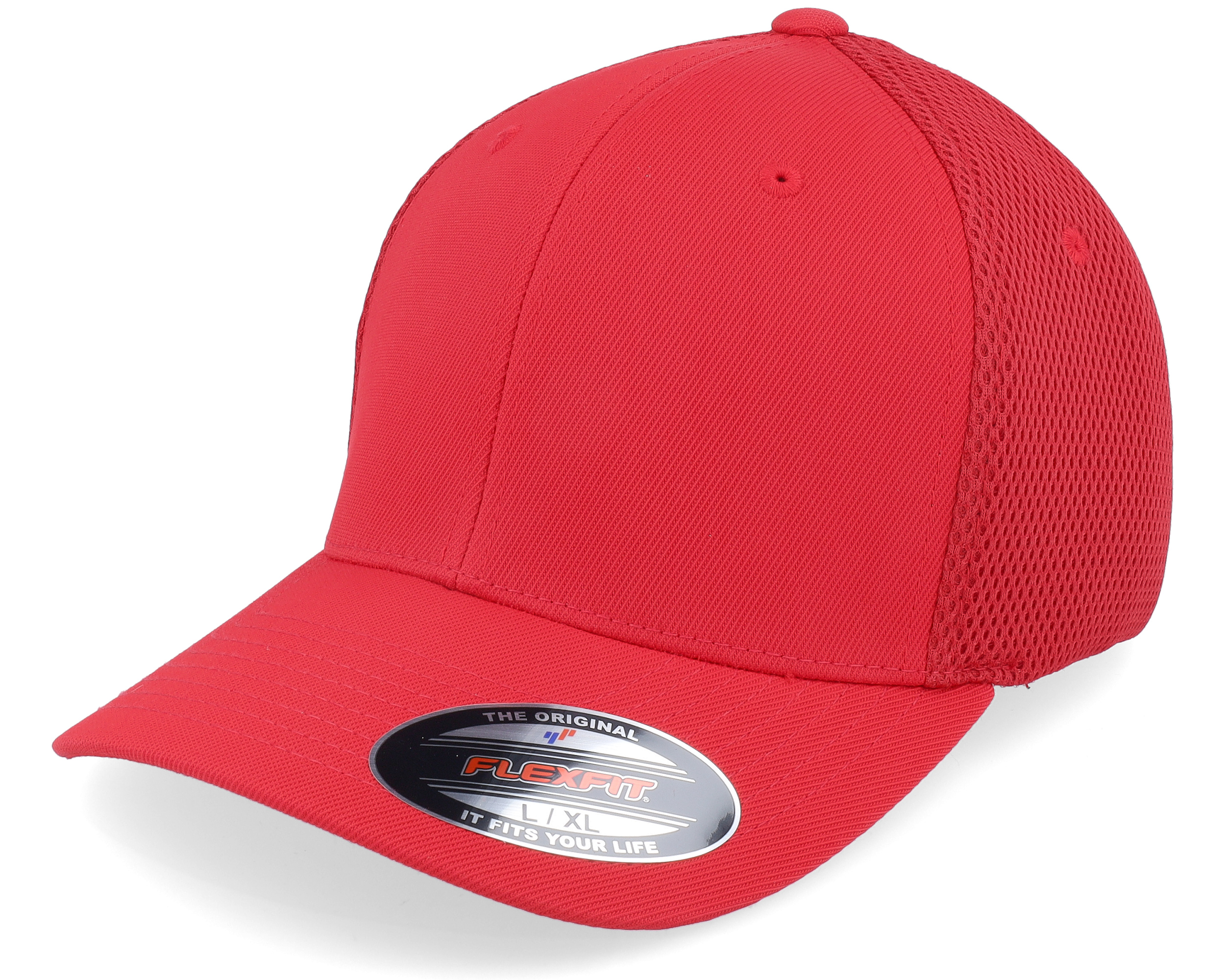Red cap Tactel Mesh Flexfit -