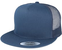 Classic Navy A-Frame Trucker - Yupoong