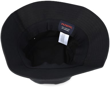 Flexfit Black Bucket hat -