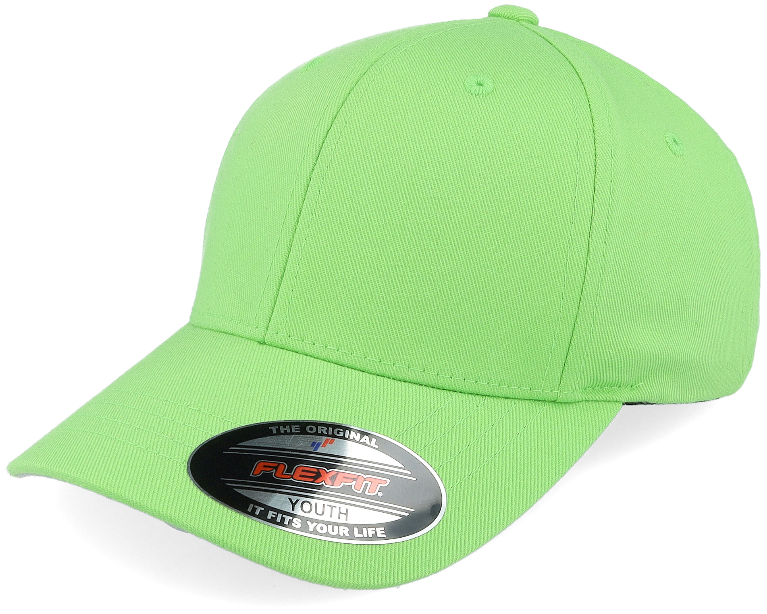 Kids Wooly Combed Fresh - Flexfit cap Green Flexfit