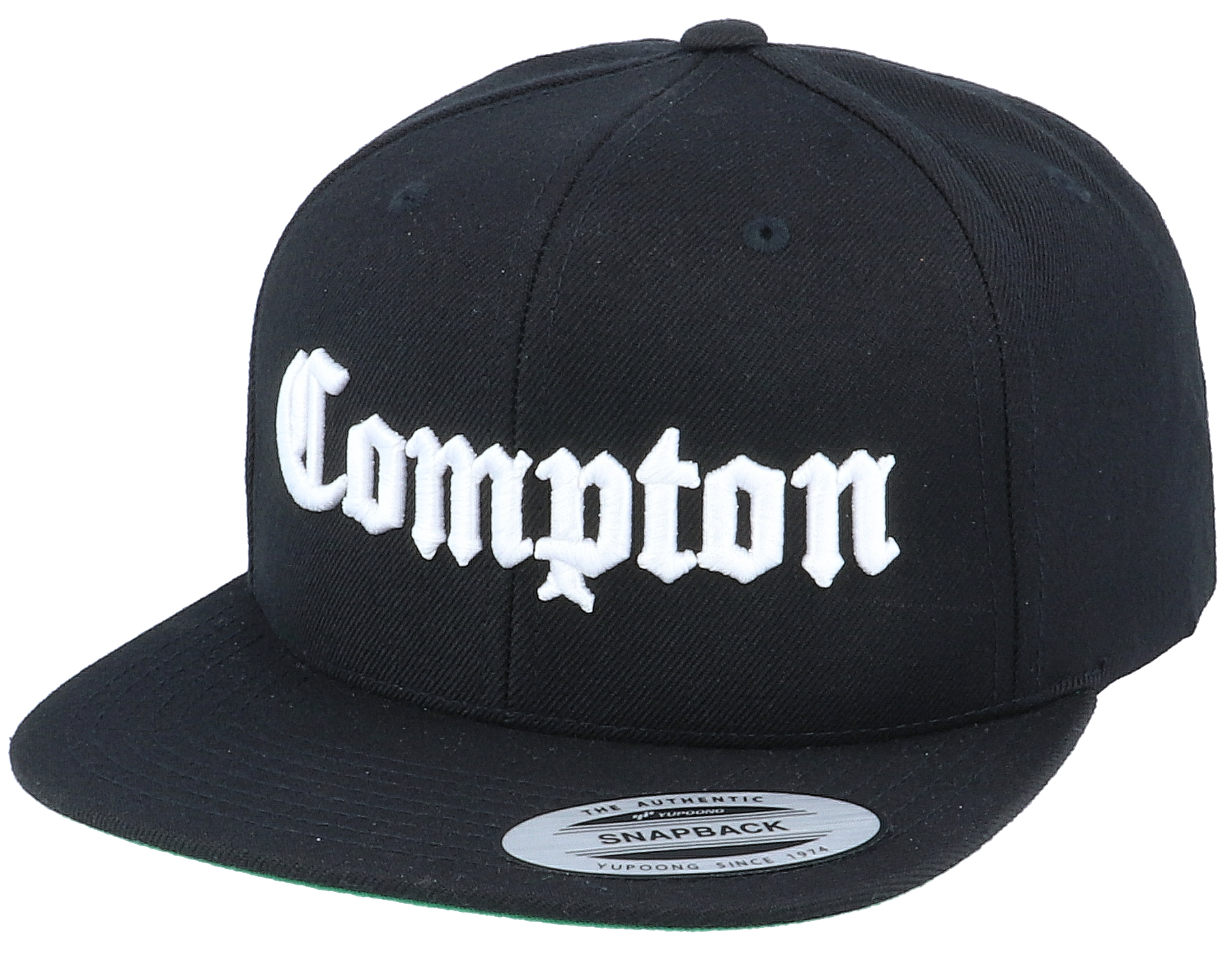 seks droog Plotselinge afdaling Compton Black/White Snapback - Mister Tee cap | Hatstore.co.il