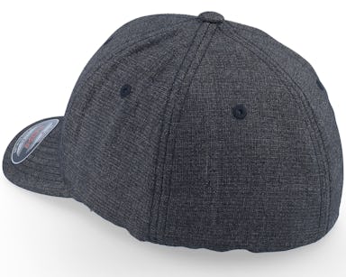 Fine Melange Black Flexfit - Flexfit cap