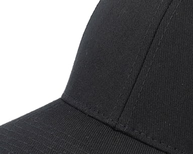Black With Black Undervisor Flexfit Wooly Combed - Flexfit cap