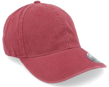 Washed Cotton Dad Cap Maroon Flexfit Flexfit cap 