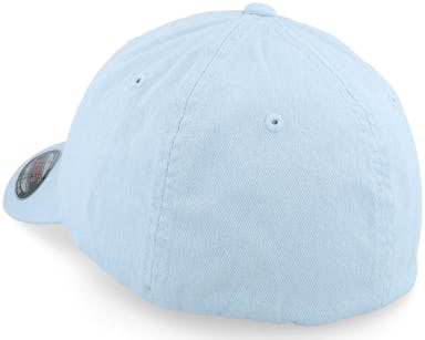 Washed Cotton Light Blue Dad Cap - Flexfit cap