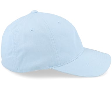Cotton Blue Light Flexfit Dad Cap Washed - cap