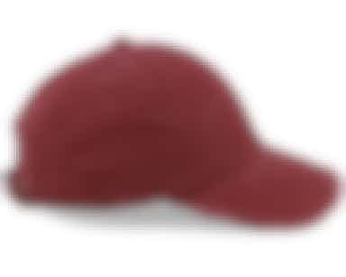 Maroon Destroyed Dad Cap - Yupoong