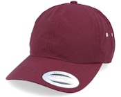 Water Repellent Maroon Dad Cap