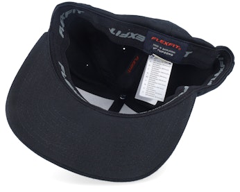 Flat Brim Black Fitted - Main Image
