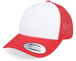 Retro Red/White/Red Trucker - Yupoong
