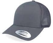 Retro Dark Grey A-Frame Trucker