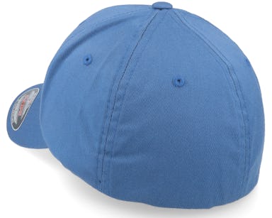 Slate Blue Wooly Combed Flexfit - Flexfit cap