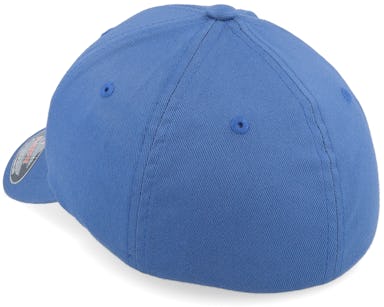 Kids Slate Blue Wooly Combed Flexfit - Flexfit cap