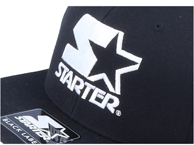 Logo Black/White Snapback - Starter cap | Flex Caps