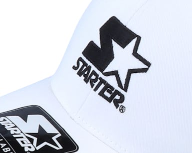 cap Logo - Flexfit White/Black Starter