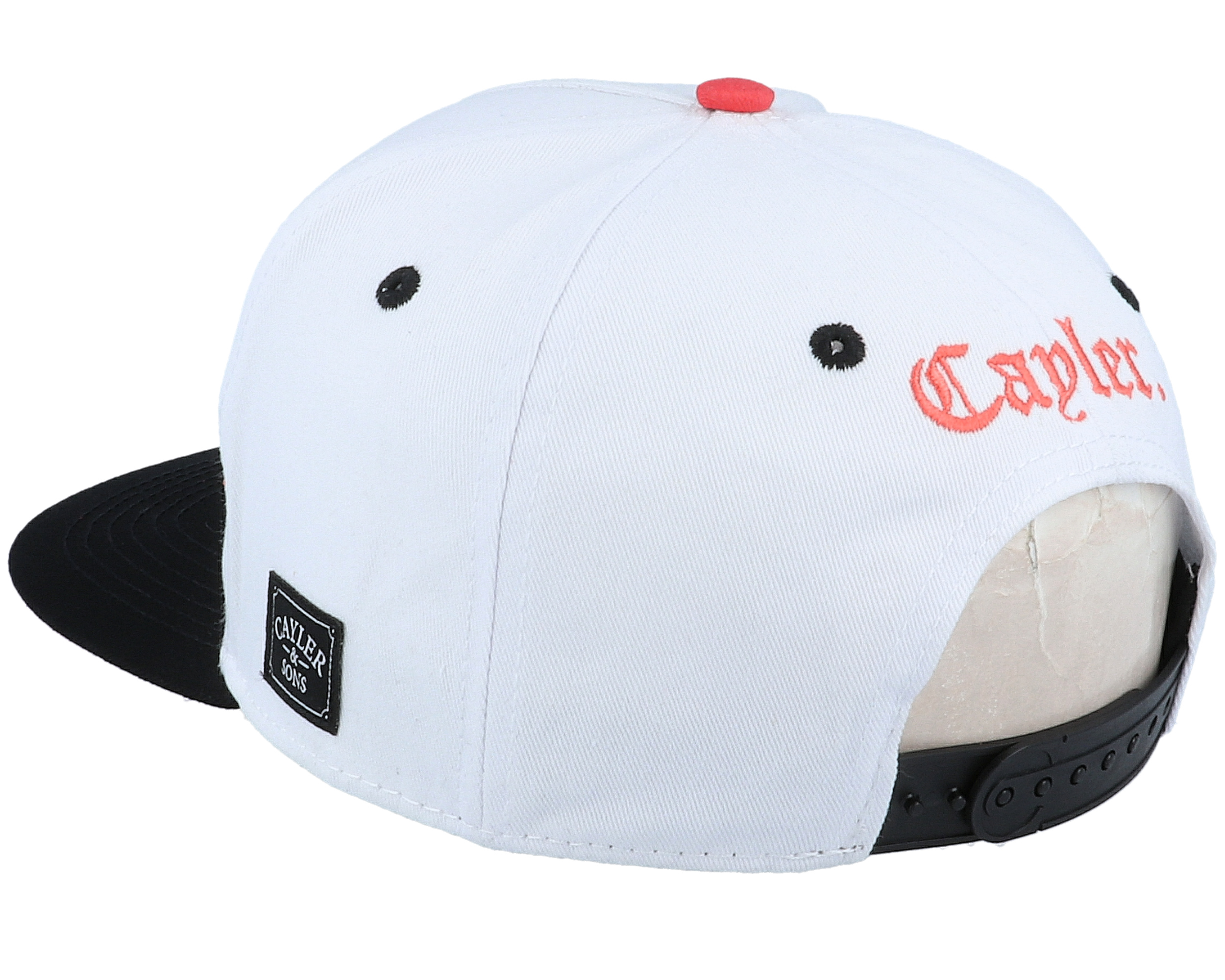 Cali Life White/Black/Orange Snapback - Cayler & Sons