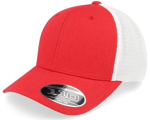 110 Flexfit Mesh cap Cap Trucker Red/White - 2-tone