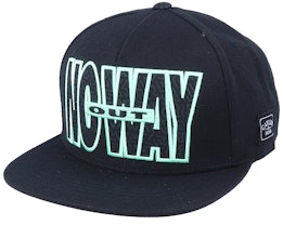 No Way Out Black/Mint Snapback - Cayler & Sons