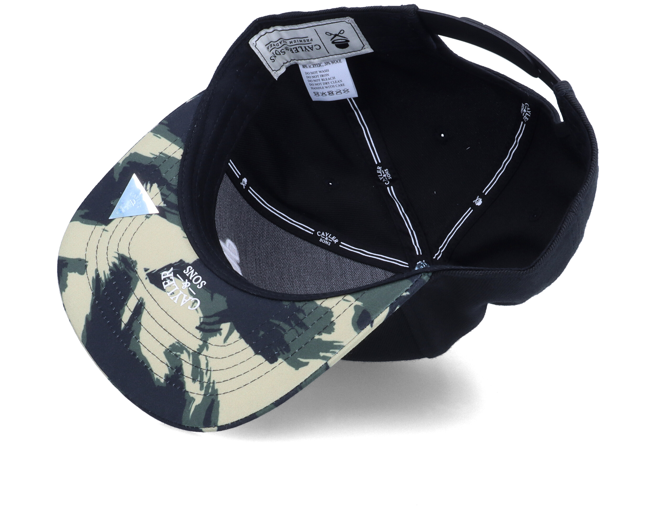 キャップ  Can't Stop ☆ CAYLER & SONS Can't Stop Black/Camo Snapback - Cayler & Sons | Hatstore.com