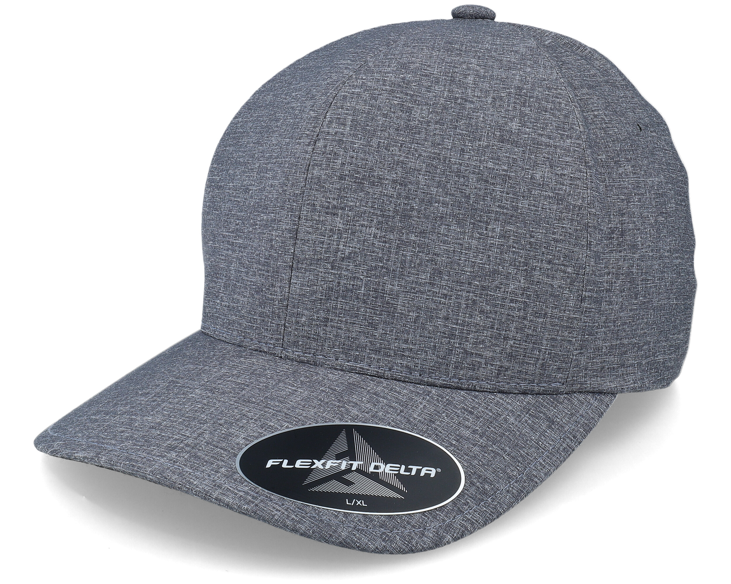 Carbon Delta Seamless Melange Grey Flexfit - Flexfit cap