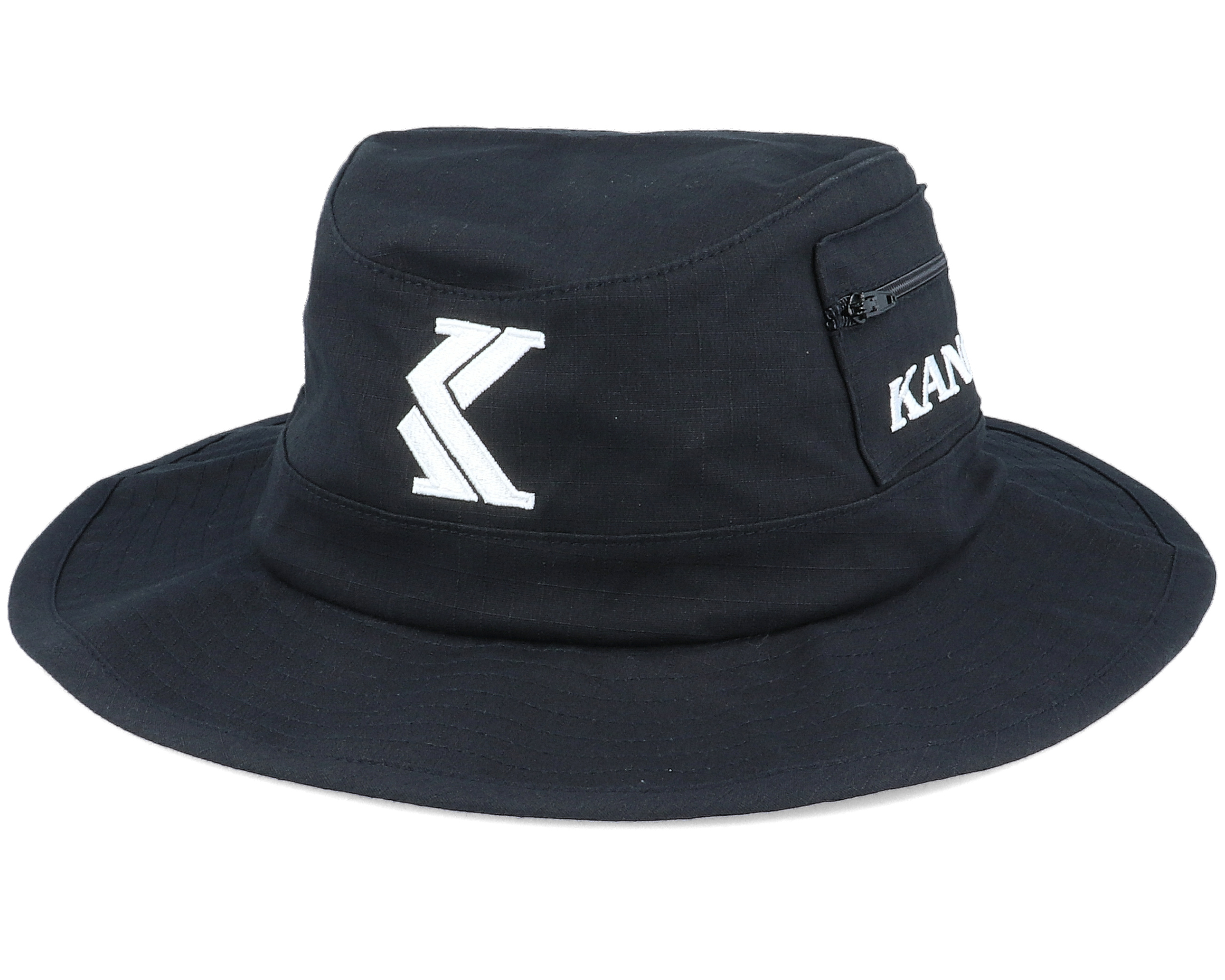 Fisher Hat Black Bucket - Karl Kani hat