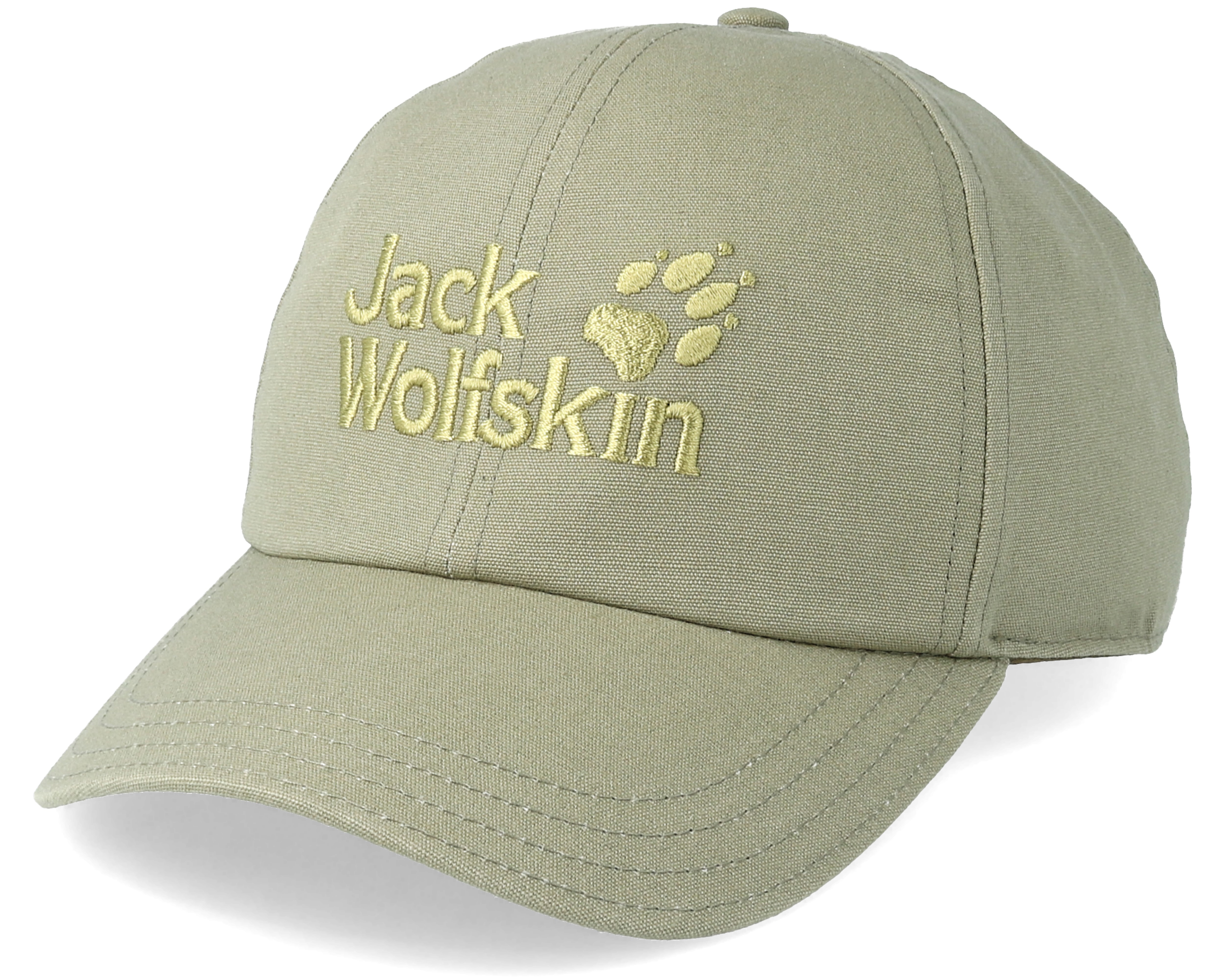 Baseball Cap Khaki Green Adjustable - Jack cap Wolfskin