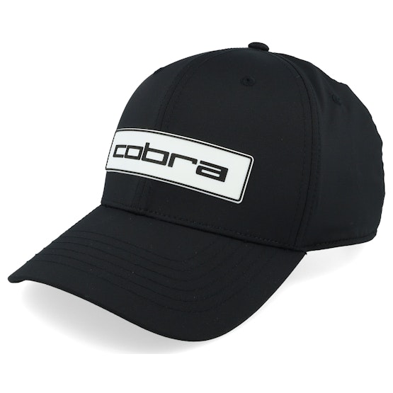 Produktfoto för Cobra - Svart adjustable Keps - Tour Tech Cap Black/White Adjustable @ Hatstore