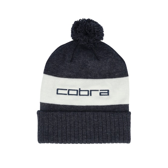 Produktfoto för Cobra - Blå pom Beanie - Beanie Navy Pom @ Hatstore