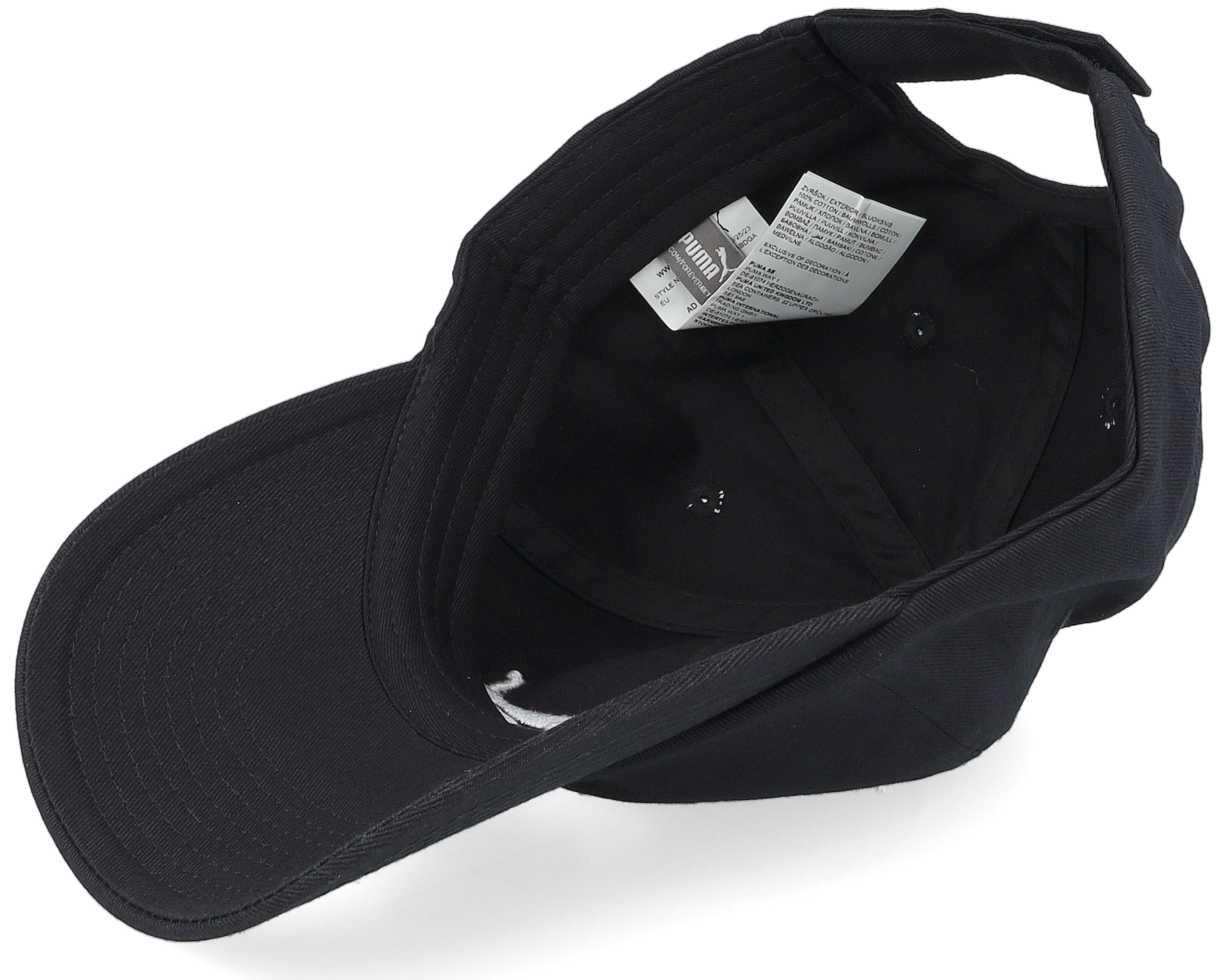 Essential Cap Black Dad Cap - Puma | Hatstore.ae