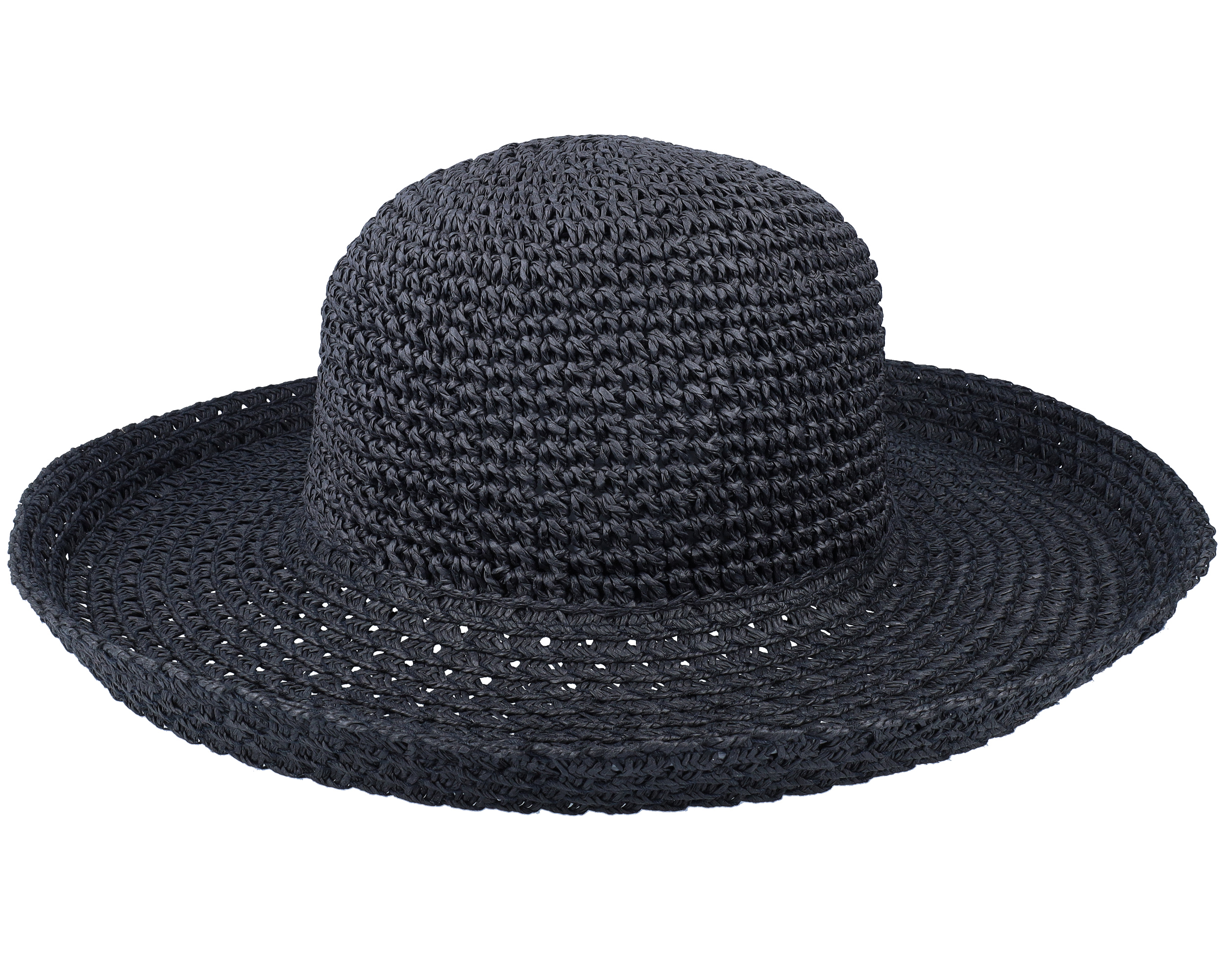 black straw bolero hat