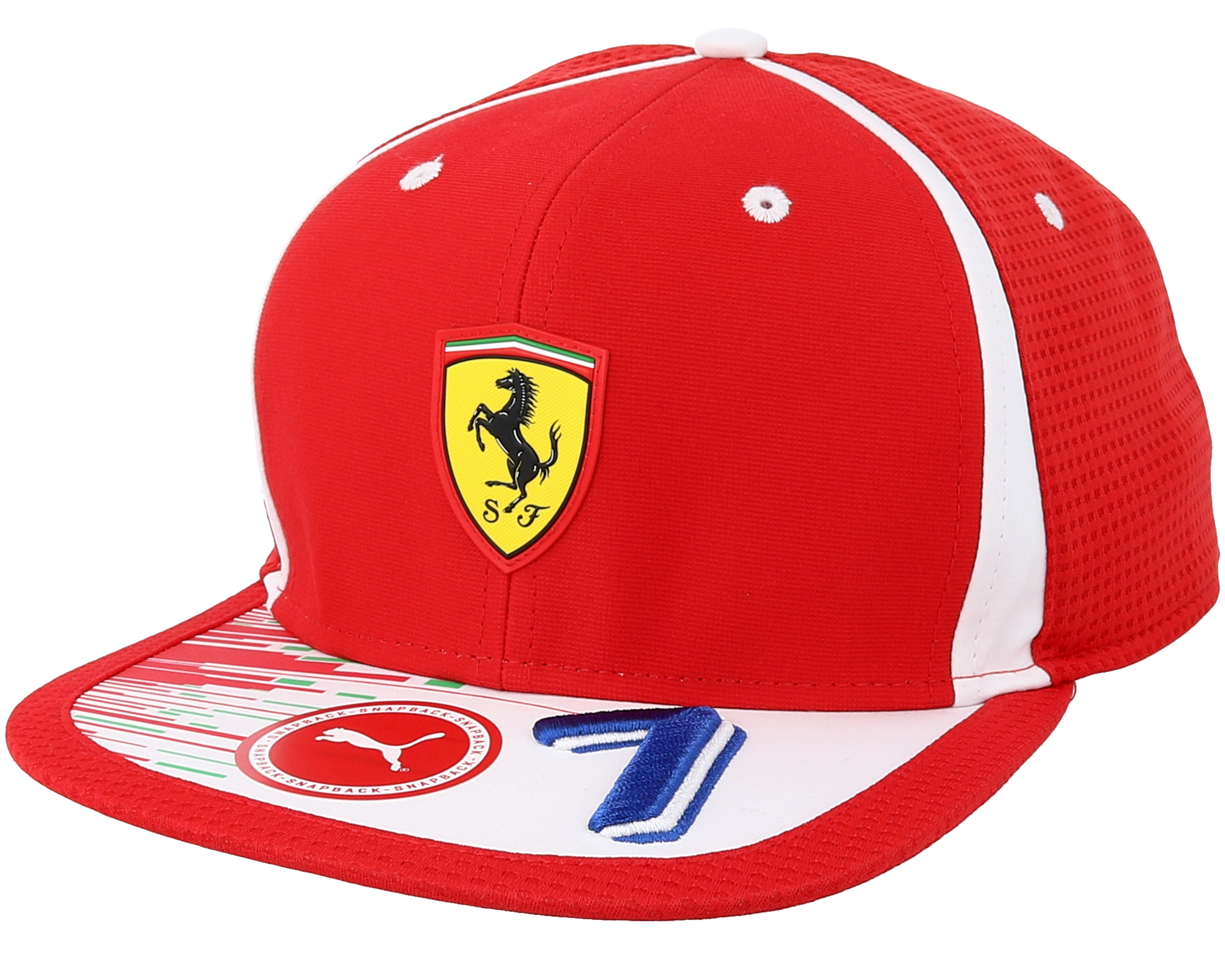 Kimi Räikkönen Red Snapback - Ferrari cap | Hatstoreworld.com