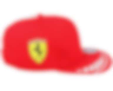 Kids Ferrari Leclerc Cap Red Snapback - Formula One