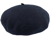 Boiled Wool Black Beret