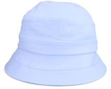 Cloche In Chambray Fabric Light Blue Bucket - Seeberger